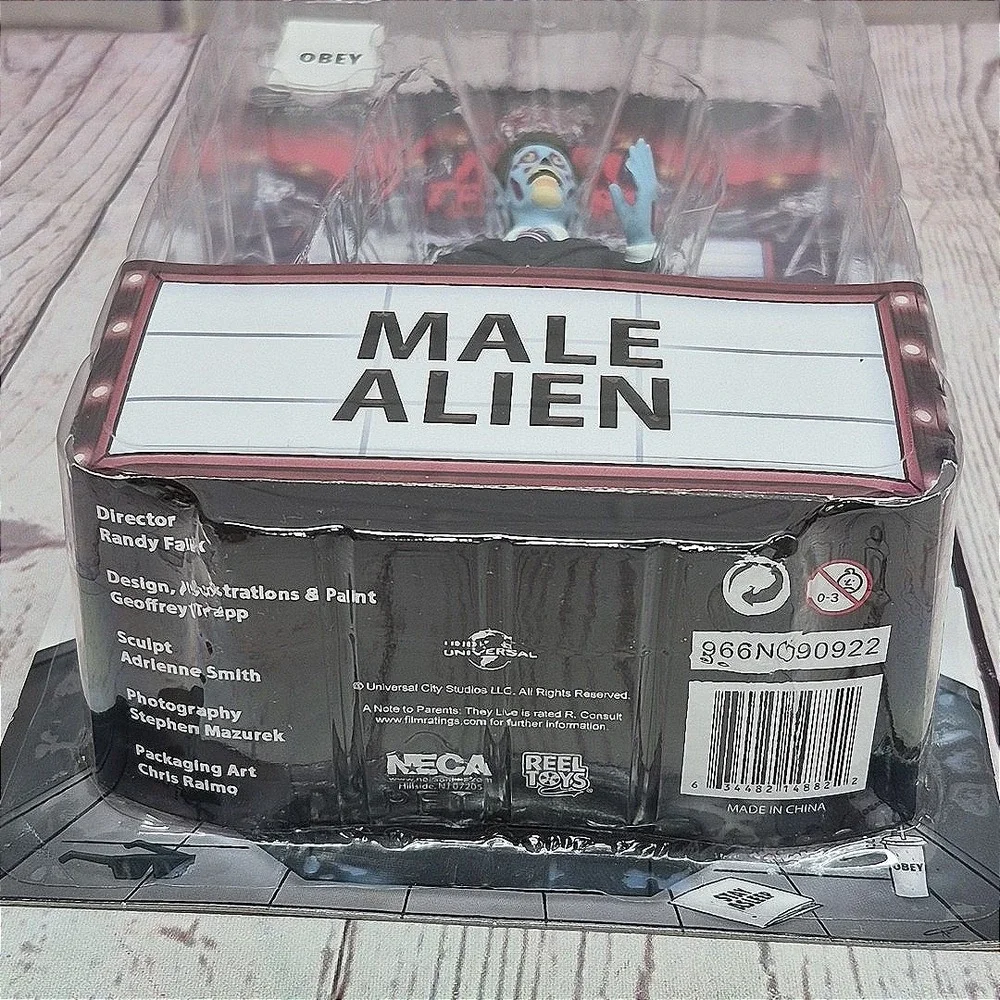 NECA TOONY TERRORS MALE ALIEN THEY LIVE‎ ACTION FIGURE BRAND NEW